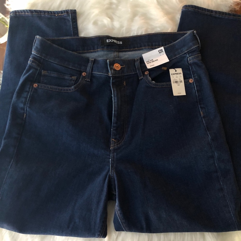 Size 12 Express Mom Jeans NWT